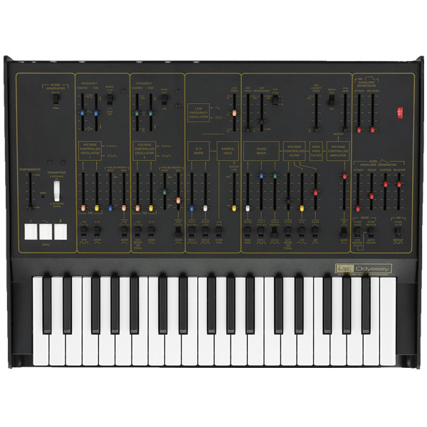 伝説のアナログシンセサイザーARP ODYSSEY REV2がKORGからリリース