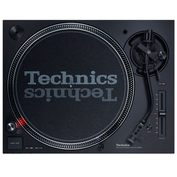 箱ダメージ品】Technicsのターンテーブル,SL-1200MK7-K（ブラック）の