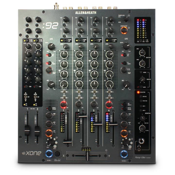 世界中のトップアーティストから熱い支持を得ているDJミキサー