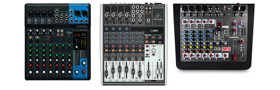 PAミキサー初心者道場！卓ミキサー導入前になどのお話 -OTAIRECORD-