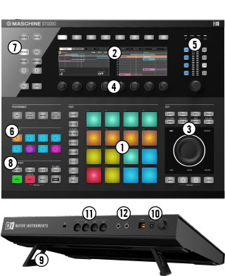 Native Instruments/ ビート・プロダクション・ツール/MASCHINE STUDIO