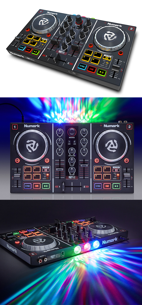 デモ展示品】Numark/PCDJコントローラー/Partymix -DJ機材アナログ