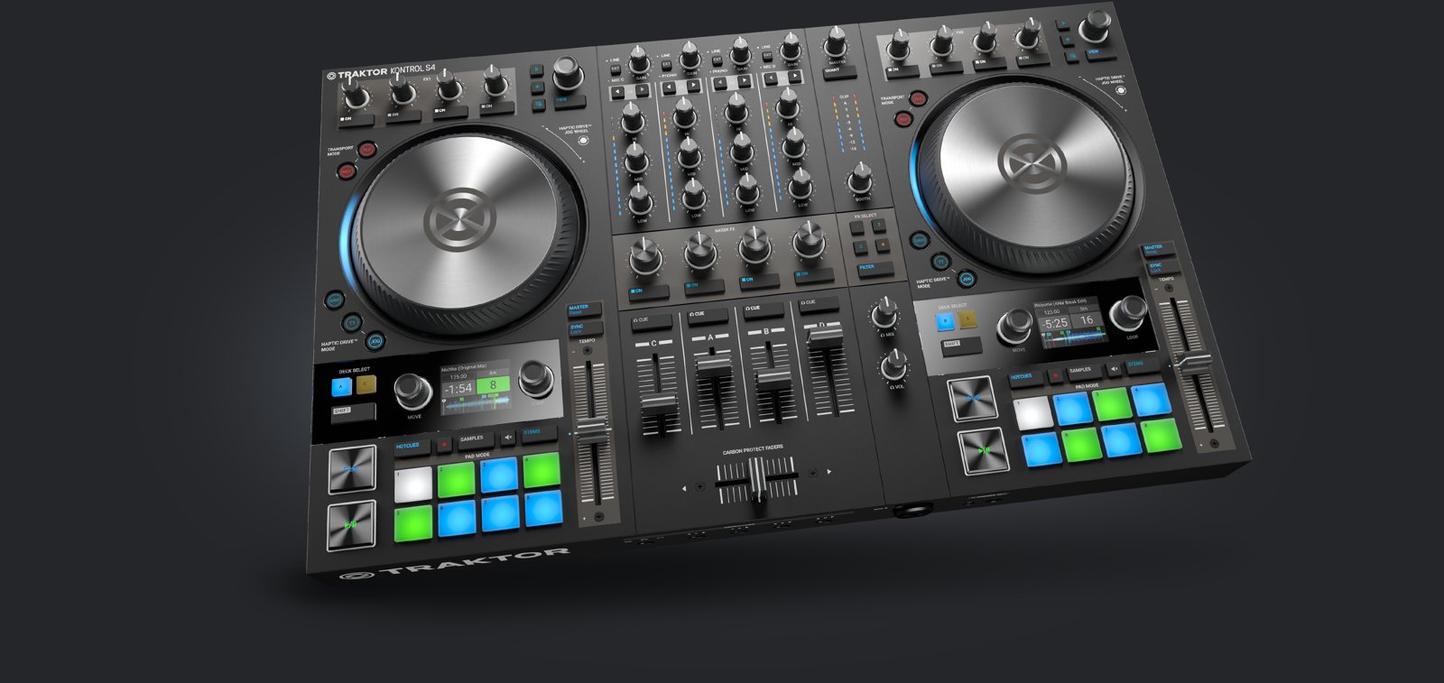 新感覚！！モーター駆動のジョグホイールを搭載した、TRAKTOR KONTROL