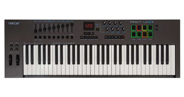 Nektar TechnologyのMIDIキーボード、Impact LX61+のご紹介です。