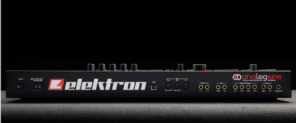 Elektronのアナログシンセサイザー、Analog keysのご紹介です。