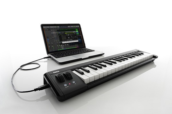 シンプルなデザイン、操作性のKORG人気MIDI鍵盤の新しいシリーズ