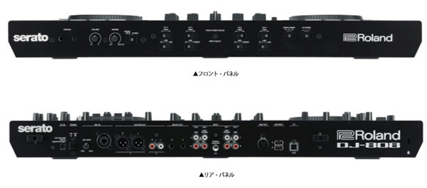 Rolandから強力なSerato DJ専用PCDJコントローラー「DJ-808」をご紹介