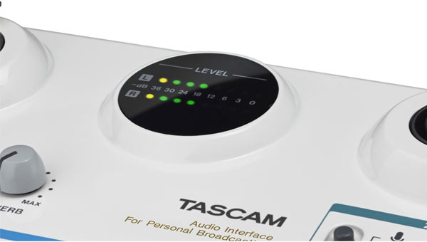 TASCAMの配信にも特化されたオーディオインターフェースMiNiSTUDIO