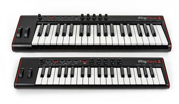 IK MultimediaのMIDIキーボードiRig Keys 2をご紹介いたします！