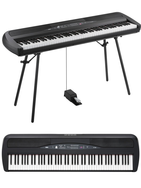 KORGの高音質電子ピアノSP-280-BKをご紹介いたします！