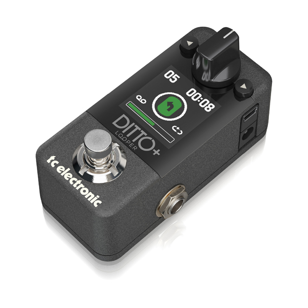 TC ElectronicのルーパーペダルDITTO+ LOOPERをご紹介いたします。