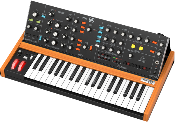 BehringerのシンセサイザーPOLY Dをご紹介いたします。