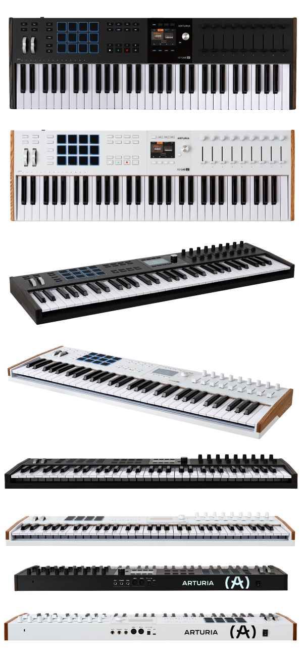 ARTURIAのMIDIキーボード『KEYLAB MK3 61』がアウトレット品につき通常