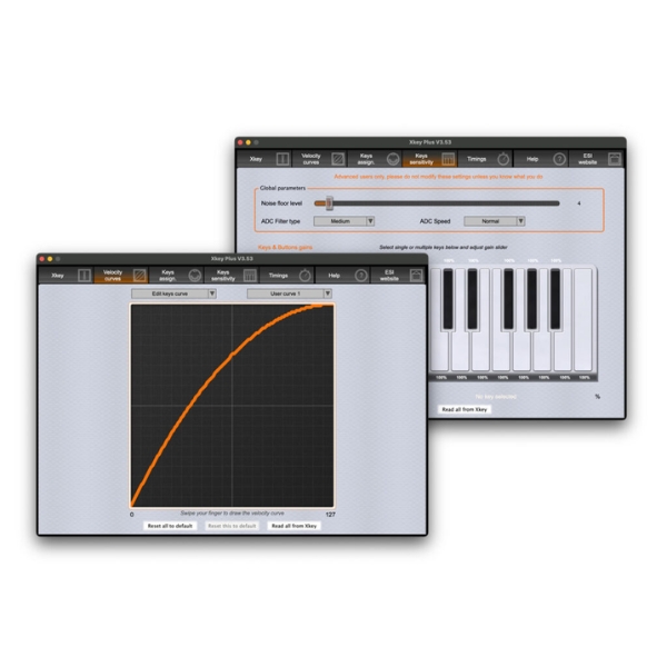 ESI/Bluetooth対応MIDIキーボード/Xkey Air 37 ☆tunecoreチケット付属！