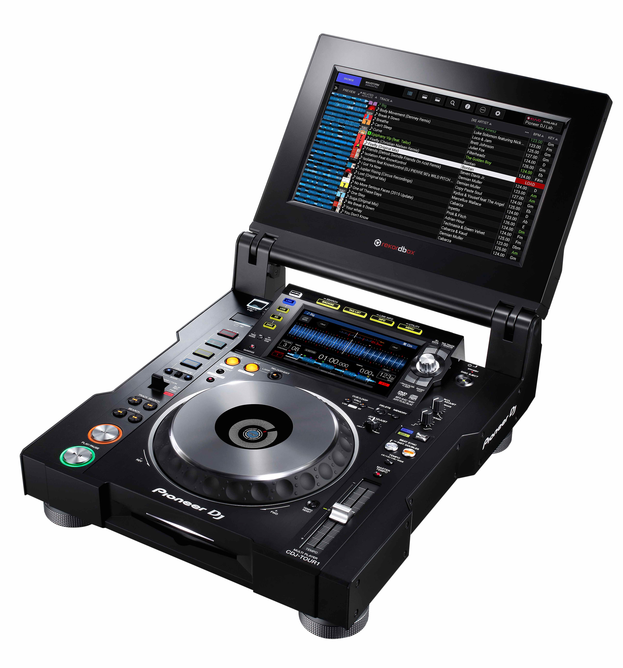 PIONEERのマルチプレイヤー、CDJ-TOUR1のご紹介です。