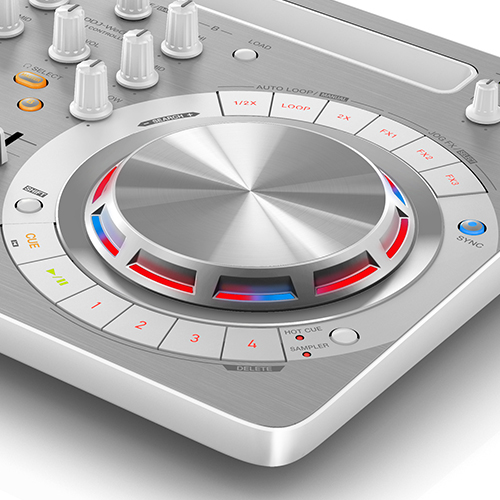 Pioneer DJのPCDJコントローラーのDDJ-WEGO3-W（WHITE)のご紹介