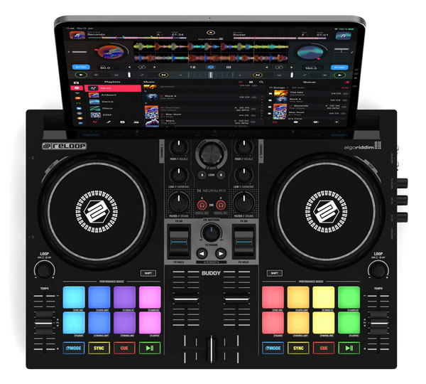 中古美品】RELOOPのdjay専用DJコントローラー BUDDYのご紹介です。