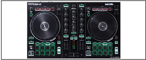 Serato DJ対応エントリークラスのRolandの高品質DJコントローラー「DJ