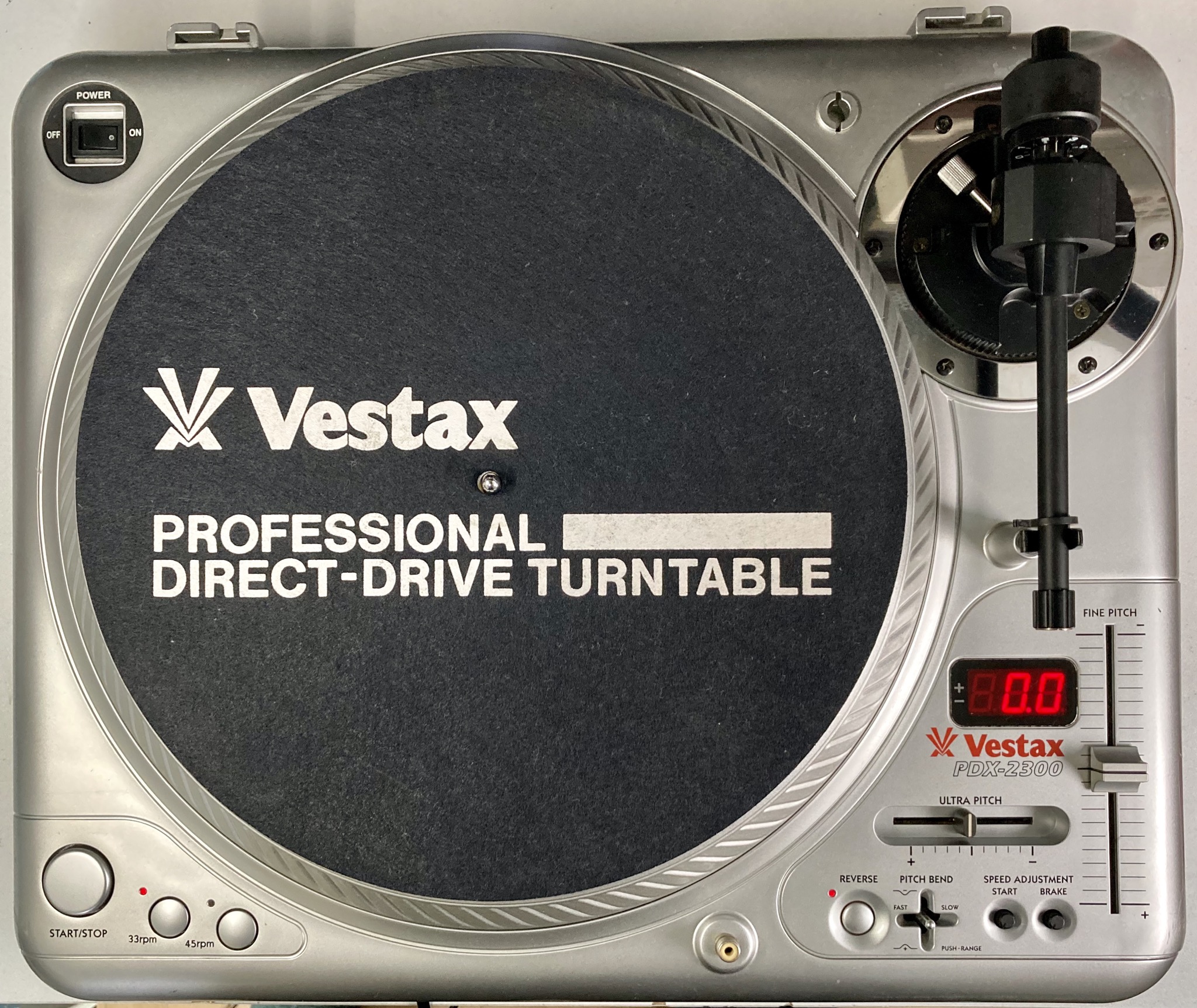 中古品】Vestax/ターンテーブル/PDX-2300 -DJ機材アナログレコード専門