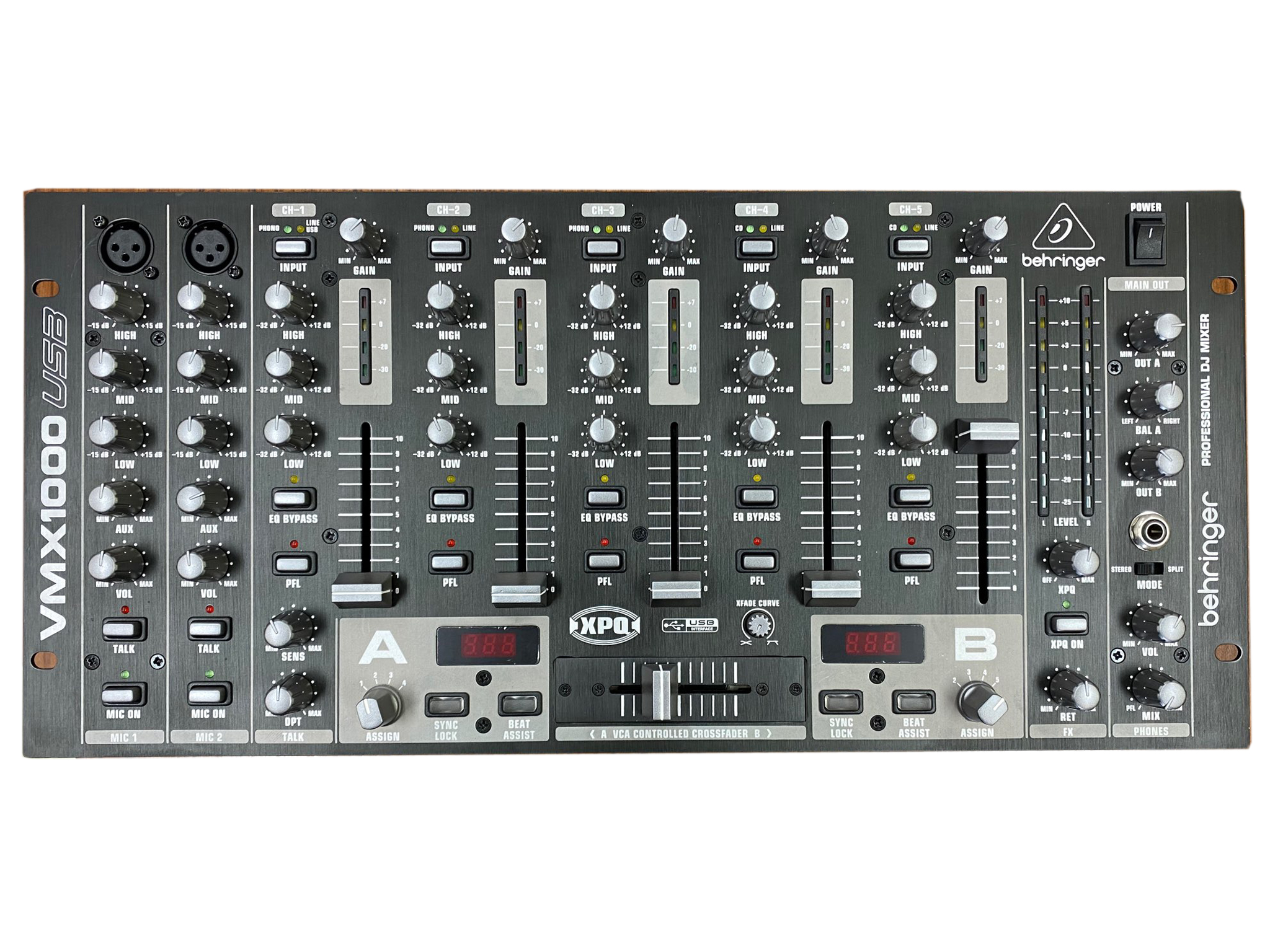 中古品】BEHRINGER/DJミキサー/VMX1000USB -DJ機材アナログレコード