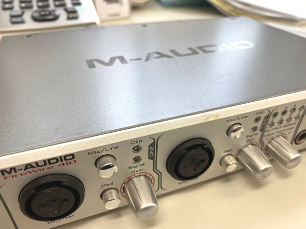 ☆大幅値下げSALE！／中古品】M-AUDIO/オーディオインターフェース