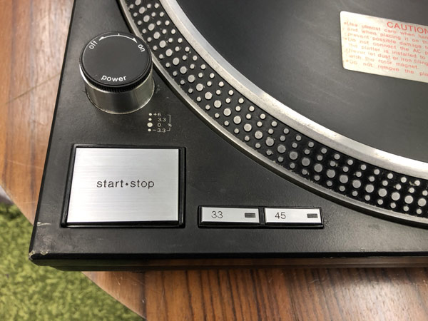 中古品※値下げしました！23,800円→16,800円】Technics/ターンテーブル