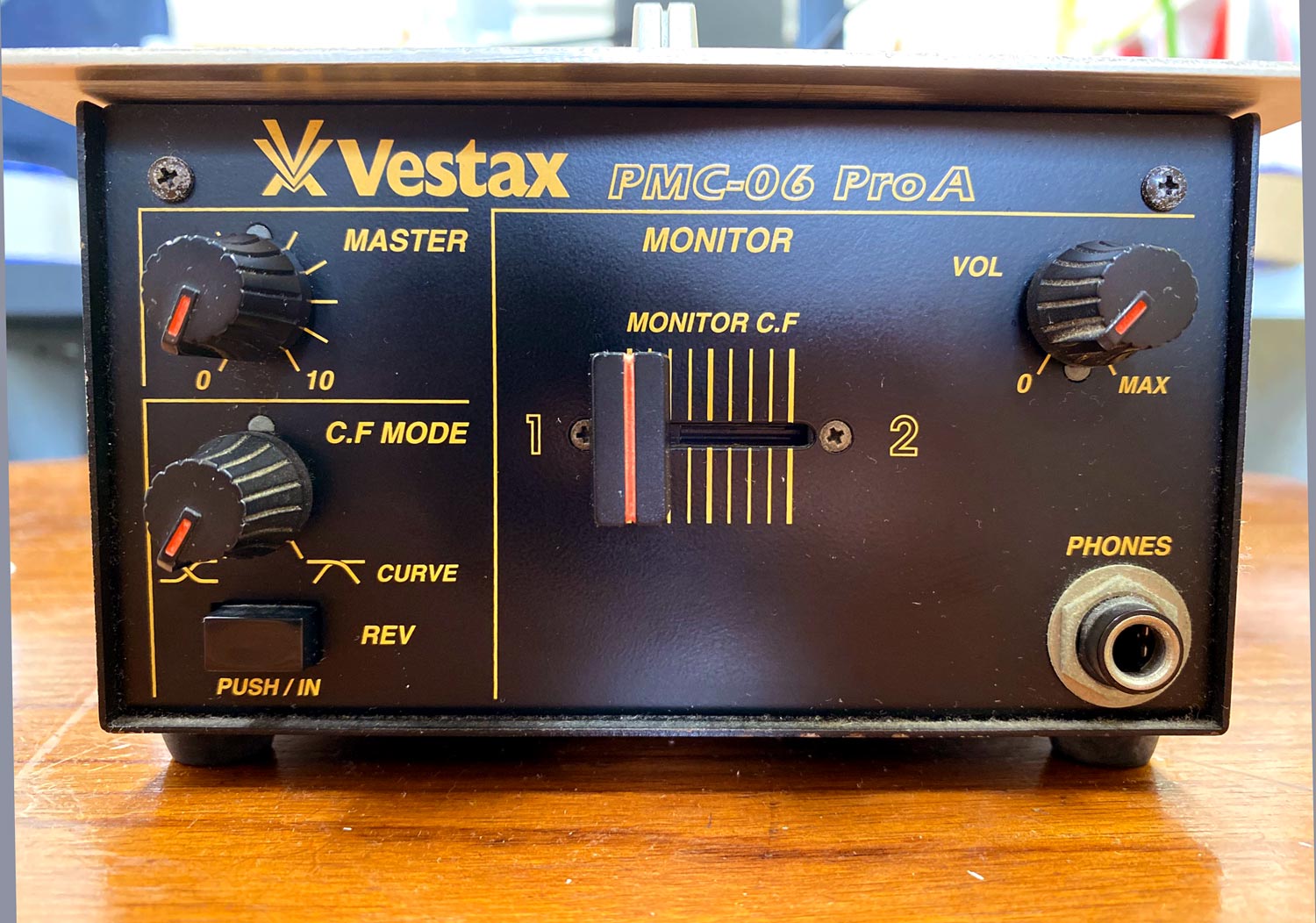 ジャンク品】Vestax/DJミキサー/PMC-06ProA -DJ機材アナログレコード