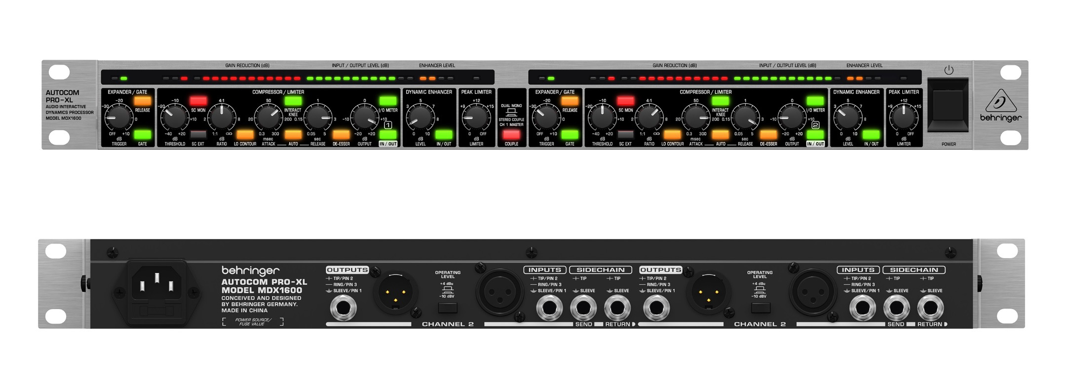 B級デモ品】BEHRINGER(ベリンガー)/コンプレッサー/MDX1600 -DJ機材