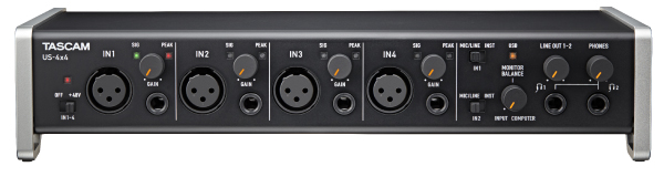 TASCAM/オーディオインターフェイス/US-4×4-SC -DJ機材アナログ