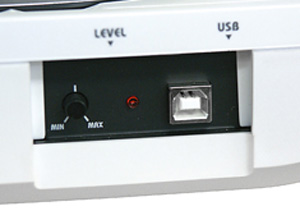 Vestax/スピーカー付きポータブルレコードプレーヤー/handy trax USB