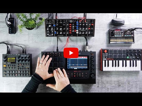 MPC LIVE2を120%使い倒せる数量限定セット！】MIDIキーボード他が