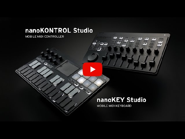 コンパクトな高機能MIDIコントローラー、KORGのnanoKONTROL Studioをご