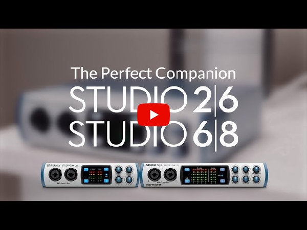 PreSonusの高音質でポータブル性に優れたオーディオインターフェイス