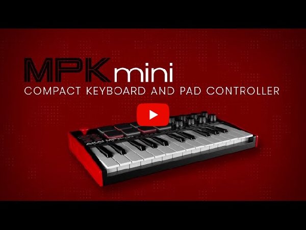 AKAI professionalのMIDIコントローラー、MPK Mini MK3 のご紹介です！