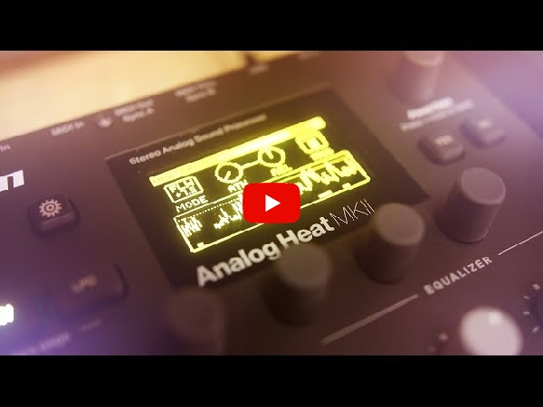 Elektronのステレオアナログサウンドプロセッサ、Analog Heat Mk2のご