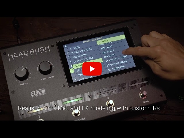 HEADRUSHのギターエフェクター、Gigboardのご紹介です。
