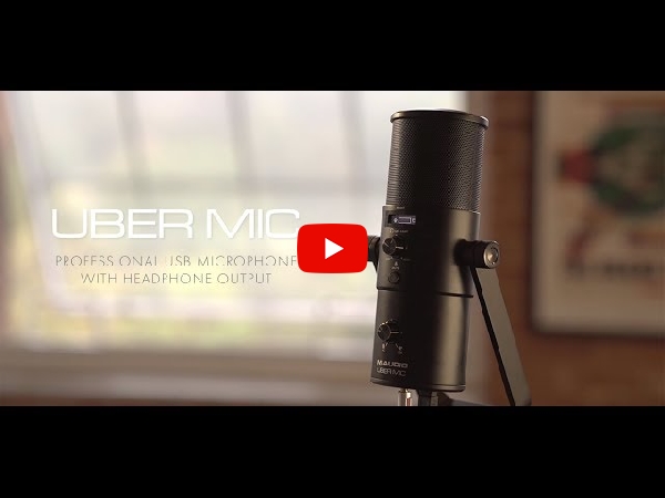 M-AUDIOのUSBコンデンサーマイク「Uber Mic」のご紹介です。 ☆Pro