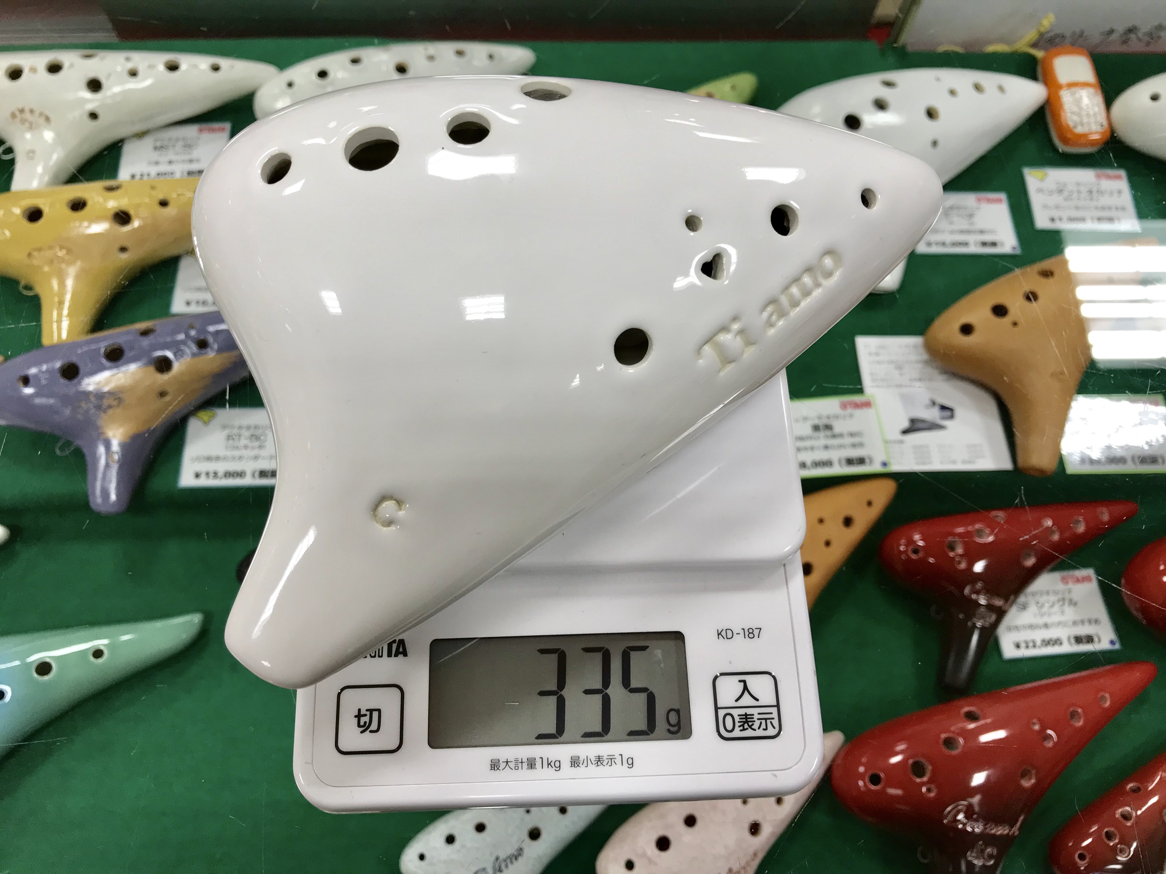 超軽量バス管！ ティアーモオカリナ クオーレ - 大谷楽器 | 熊本の楽器
