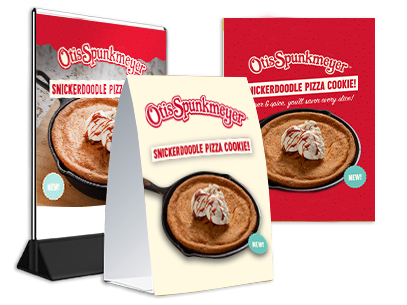 Snickerdoodle Pizza Cookie | Otis Spunkmeyer