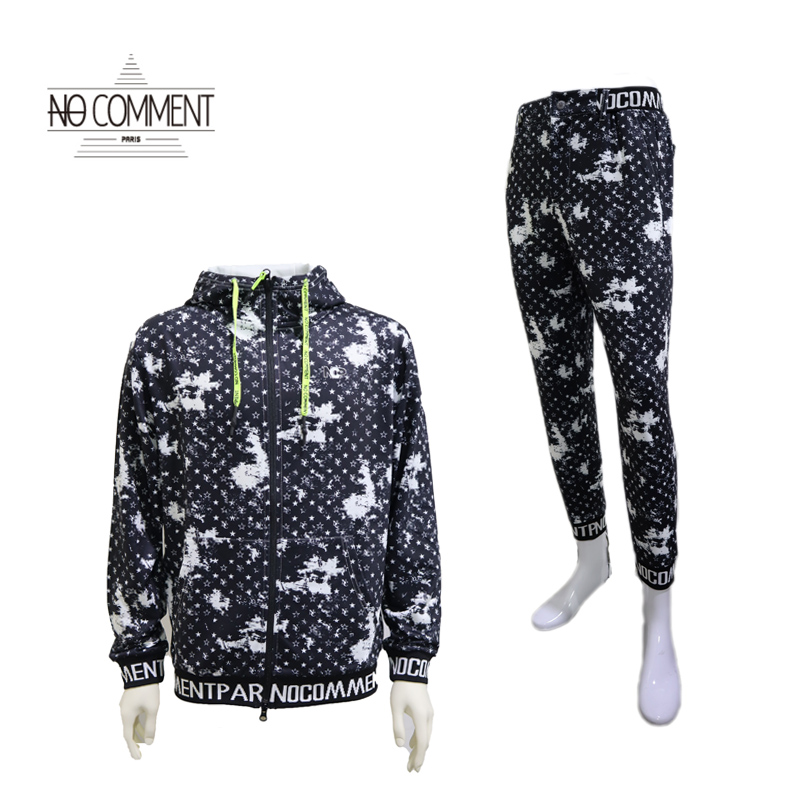 ノーコメントパリ ストレッチ素材 セットアップ | アウトレット