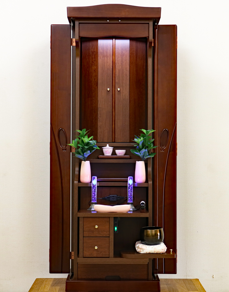 創価学会 家具調 中古仏壇 760｜仏壇革命・虚空厨子なら桜梅桃李.com