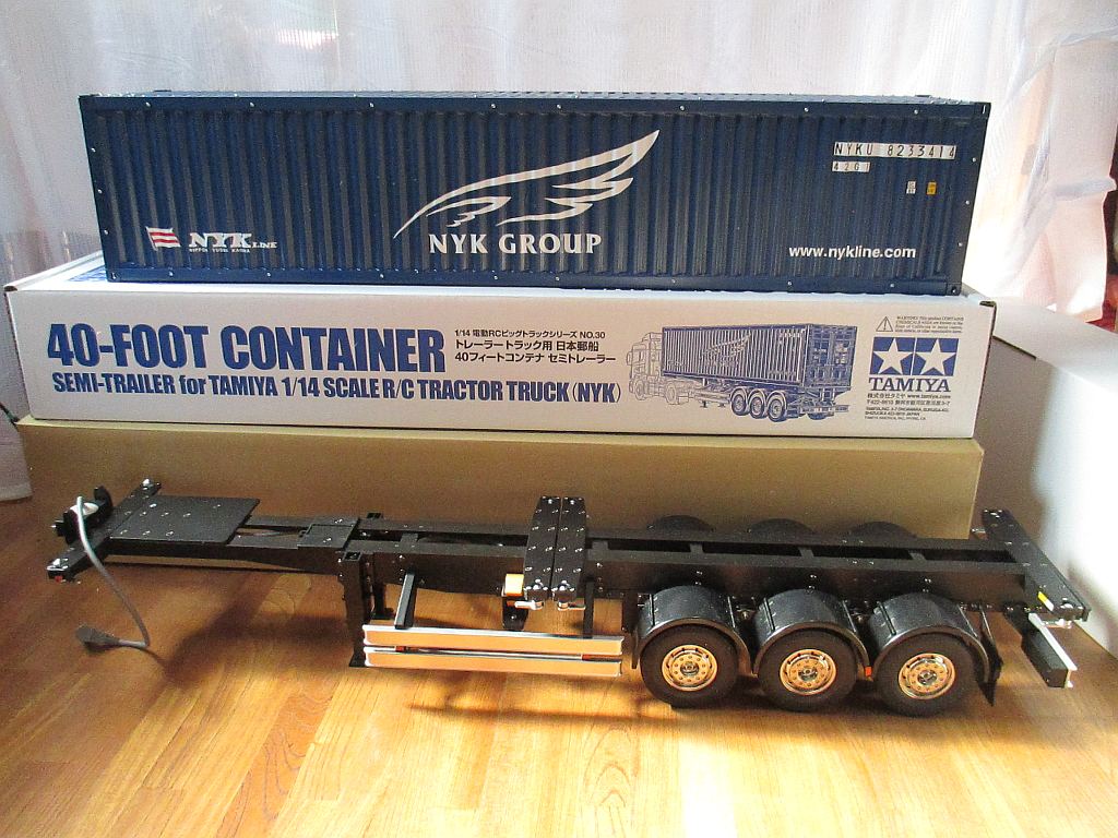 RCトラック用セミトレーラーの組み立て・・その19【完成】 – 趣味の部屋