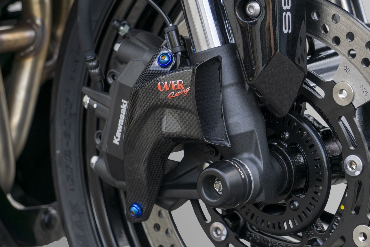 Carbon フロントキャリパーダクト ZX-25R(20-) | System Administration