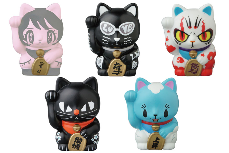 郵便局専用カプセルトイに、個性派・招き猫の新作が登場 | Lmaga.jp