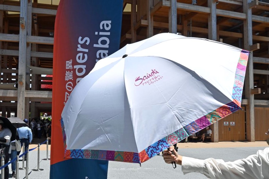 ドラえもん×万博サウジ」限定トートの無料配布、初日は瞬殺 | Lmaga.jp