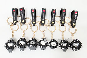 サンリオ人気キャラが…入手困難「黒ミャクミャク」仕様に！？ 万博で