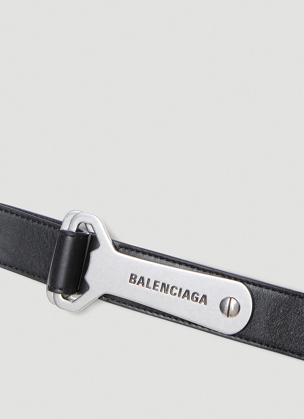 Balenciaga Men's' Bottle Opener Belt in Black | LN-CC®