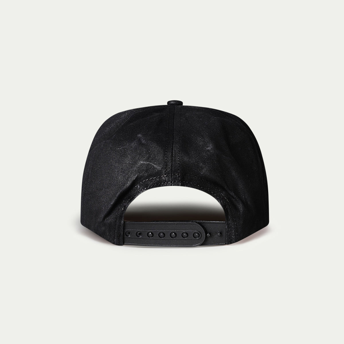 Waxed Black Vintage-Inspired Snapback | Merch Cap | Local Space