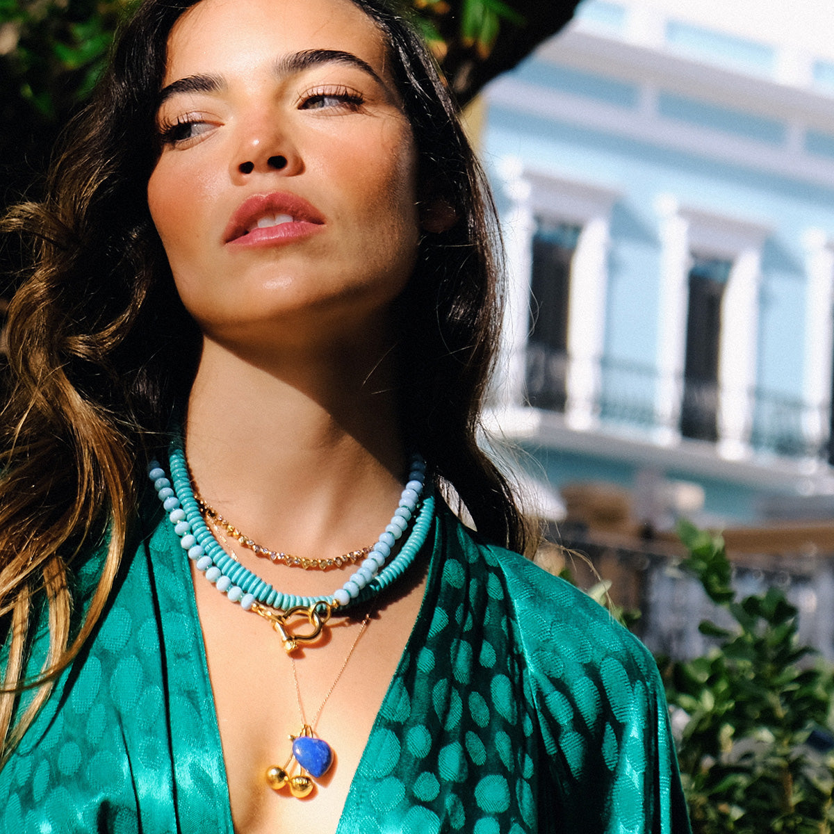 Opal Carabiner Necklace | Local Eclectic – local eclectic