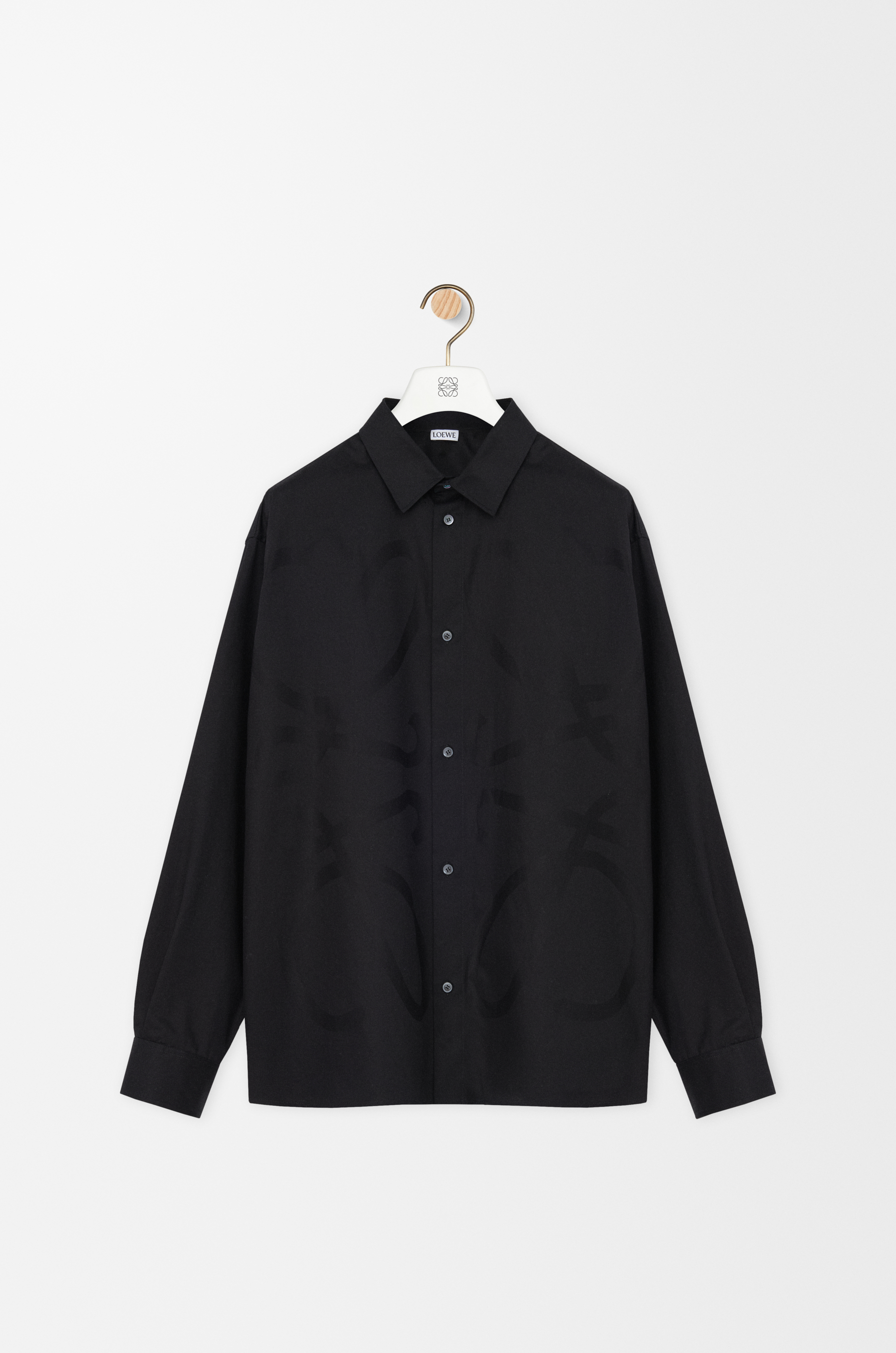 アナグラム シャツ（コットン） ブラック - LOEWE Japan official website